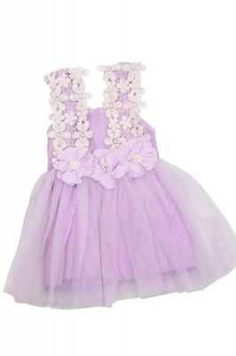 Photo of Lacey Flower Dress - Purple