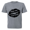 Kiss Me I'm Irish! - Adults - T-Shirt - Grey Photo