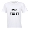 Mr. FIX IT - Adults - T-Shirt - White Photo