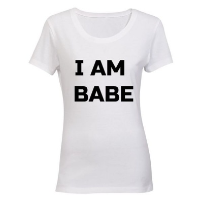 Photo of I am Babe! - Ladies - T-Shirt - White