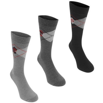 Photo of Pierre Cardin Men's 3 Pack Fashion Socks - Argyle