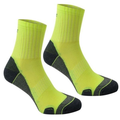 Photo of Karrimor Men's Dri Skin 2 Pack Running Socks - Ylw- 7-11
