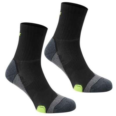 Photo of Karrimor Men's Dri Skin 2 Pack Running Socks - Black - 12