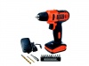 Black Decker - 12V Cordless Drill Driver Kit Photo