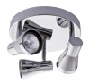Bright Star Lighting - Three Polished Chrome Spotlight On Round Base Photo