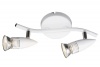 Bright Star Lighting - Two White Spotlight On Round Base Photo
