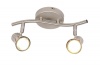 Bright Star Lighting - Two Satin Chrome Spotlight On Round Base Photo