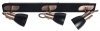 Bright Star Lighting - Three Black and Copper Spotlight On Rectangular Base Photo