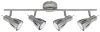 Bright Star Lighting - Four Satin and Polished Chrome Spotlight Photo