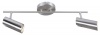 Bright Star Lighting - Two Satin and Polished Chrome Spotlight Photo