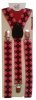 Katty House - Suspenders - Red & Black Chequers Theme Photo