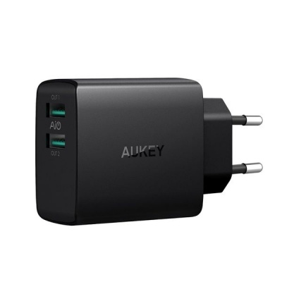 Photo of Aukey 2-Port Adaptive Charging Travel Charger