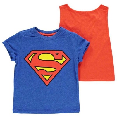 Character Boys Short Sleeve T Shirt Superman