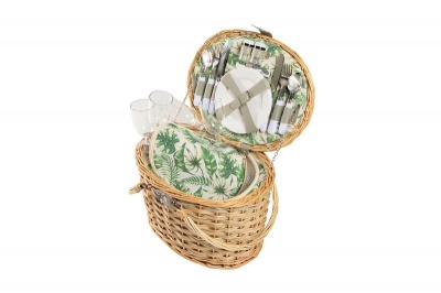 Photo of Yuppie Gift Baskets - Flora Picnic Basket 4-Person