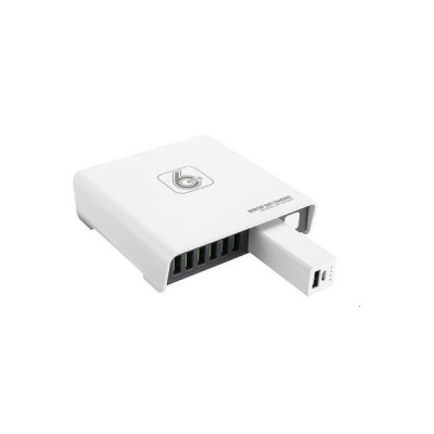 Photo of 40W 6 USB Ports Charger Desktop Charger with Power Bank 2600mAh
