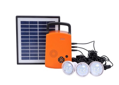 Photo of Solsave Home Solar LED Lighting System with Radio