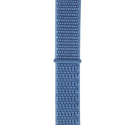 Photo of Apple Nylon Strap for Watch Compatible with 38mm & 40mm Peacock Blue