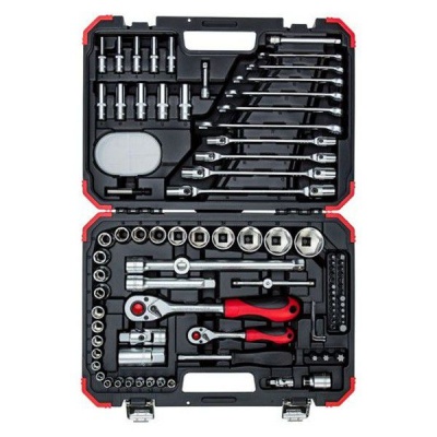 Photo of Gedore - Socket Set - Socket Sets - Pipe Fittings - Red - 92 Piece