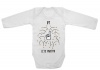 Qtees Africa I'm 1 lets party LS baby grow Photo