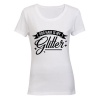 Dog hair is my Glitter! - Ladies - T-Shirt - White Photo