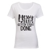 Gettin' Stuff Done - Ladies - T-Shirt - White Photo