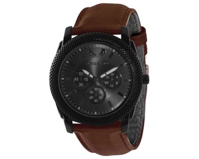 Bad Boy Mens Switch Analogue Watch Gun MetalBrown