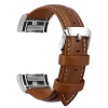 Zonabel Fitbit Charge 2 Leather Strap - Brown Photo