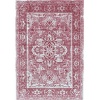 Waltex Area Rug Stressed Medalion Burgandy Photo