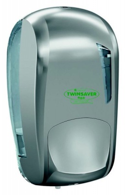 Photo of Twinsaver Manual Soap Dispenser Silver 1000ml 0901