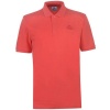 Lonsdale Mens Plain Polo - Poppy Red Photo