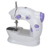 Portable Sewing Machine - White & Purple Photo