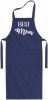 Qtees Africa Best Mom Navy apron 1 Photo