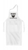 Qtees Africa Beards They Grow on You White Apron Photo