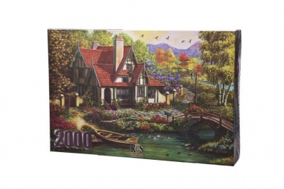 Photo of Riverside Cottage 2000 piece puzzle