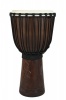 Toca Percussion Toca 12" Origins Series Wood Djembe - Earth Mother Design Photo