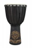 Toca Percussion Toca 12" Origins Series Wood Djembe - Lion Design Photo