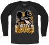 Pubg: Pochinki Looters Raglan Mens Long Sleeve- Charcoal/Black Console Photo