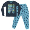 Fortnite: Skull Trooper Teen Pyjamas- Navy/Blue Console Photo