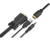 MT ViKI VGA With Audio To HDMI Conversion Cable - 1.8M Photo