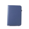 Tuff-Luv UNI-View Rotating Case for 7" Tablet - Universal - Blue Photo
