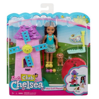 Photo of Barbie Club Chelsea Mini Golf Doll and Playset