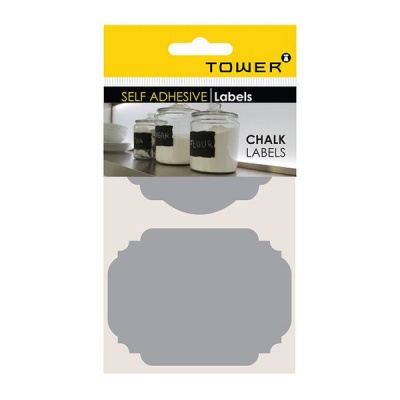 Photo of Tower: Chalkboard Labels Grey