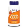 NOW Foods Vitamin D3 1000iu / K2 45mcg [120 Caps] Photo