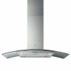 Circus Curved Glass Wall Mounted Extractor 90cm Photo