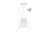 Candle Holder - Metal Covered Glass - Medium Photo
