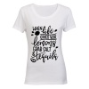 When Life Gives You Lemons- Ladies - T-Shirt - White Photo