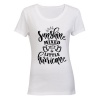 Little Hurricane - Ladies - T-Shirt - White Photo
