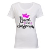 Queen of my Classroom - Ladies - T-Shirt - White Photo