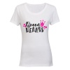 Queen of Hearts - Ladies - T-Shirt - White Photo