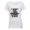 I Don't Just Age - Ladies - T-Shirt - White Photo